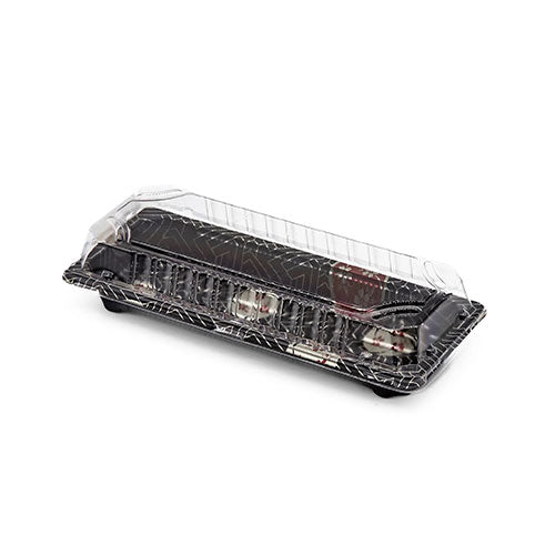 Long Sushi Tray with Clear Lid 400pcs