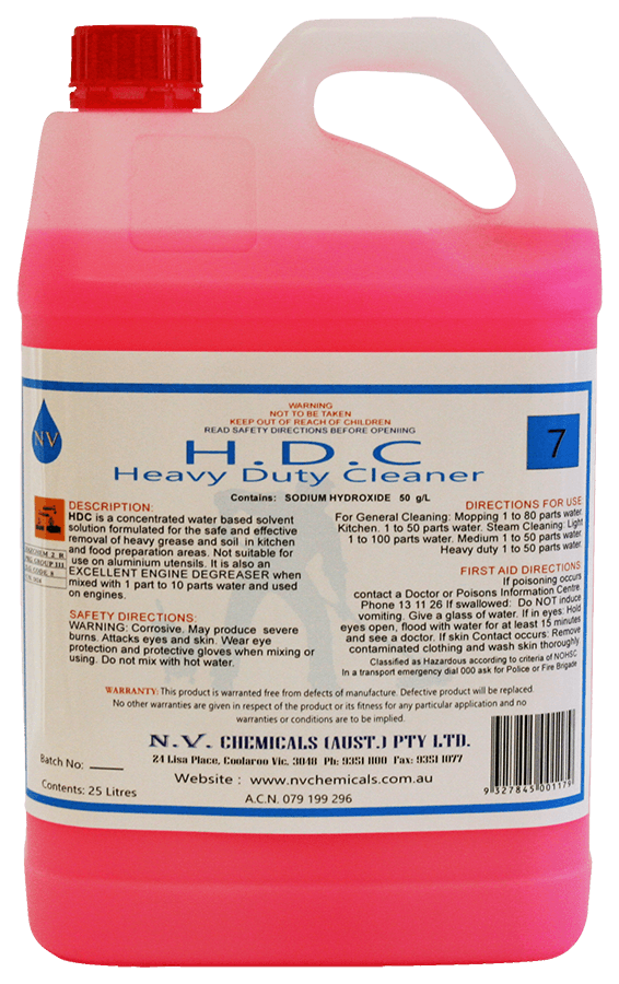 H.D.C. Degreaser Cleaner 5Lt