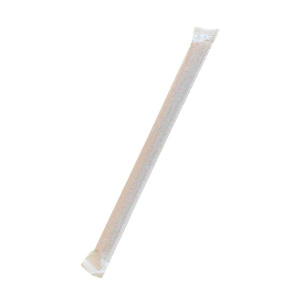 Individually Wrapped Bubble Tea Bamboo Fibre Straw 2000pc/ctn