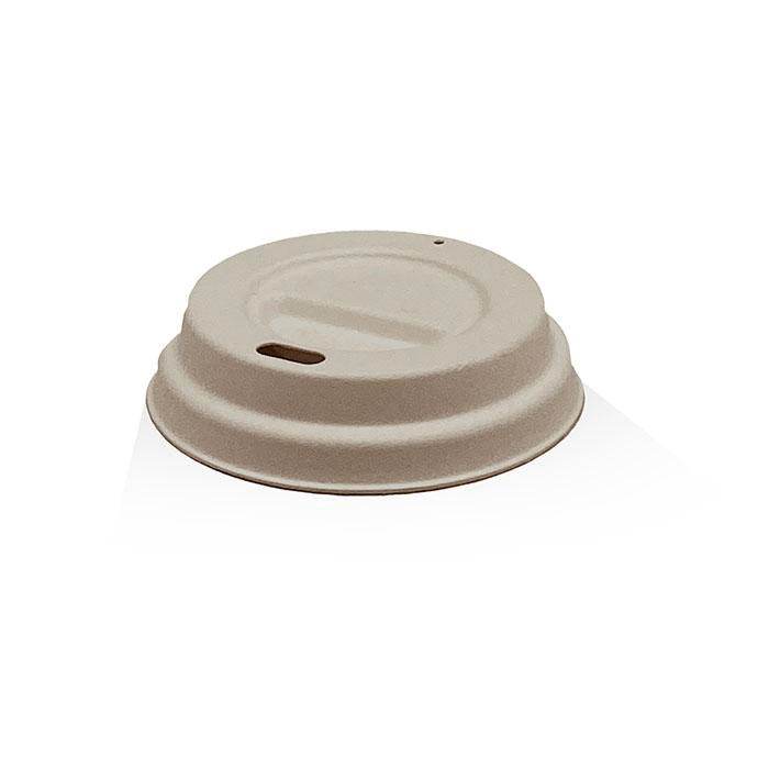 Bagasse Lid- 4oz Natural 2000pc