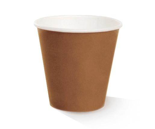 8*oz PLA Coated SW Cup 90mm/Brown 1000pc