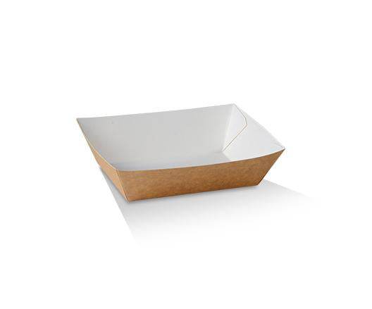 #3 Medium Tray Brown Cardboard 500pc/ctn