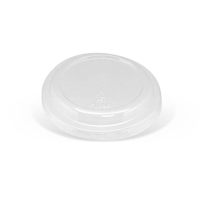 PET 95mm Clear Cold Drink Plastic Cup Flat Lids / No Hole (fit U cups) - 1000pcs