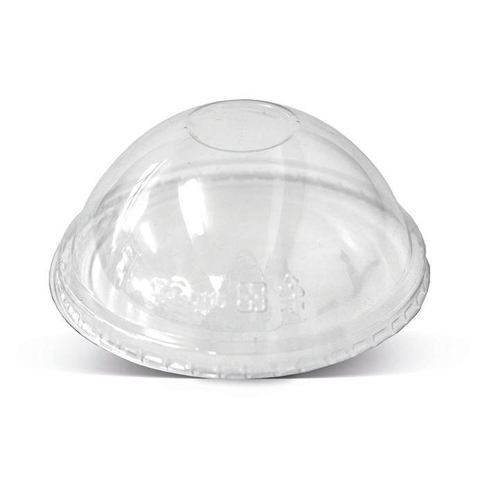 PET Clear Dome Lid for 8oz Plastic Ice Cream Cups (IC8) Ð 1000pcs