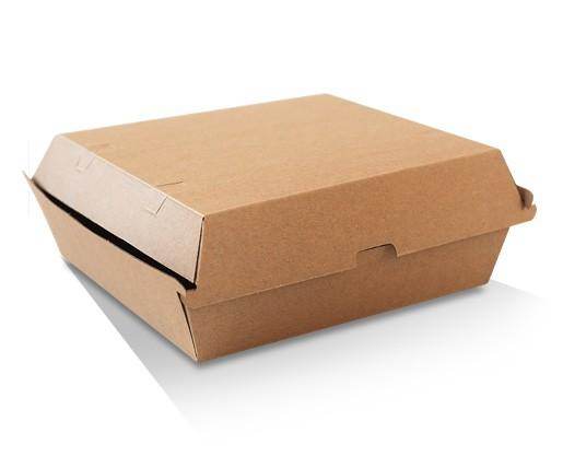 Dinner Box - Kraft Corrugated 150pc/ctn