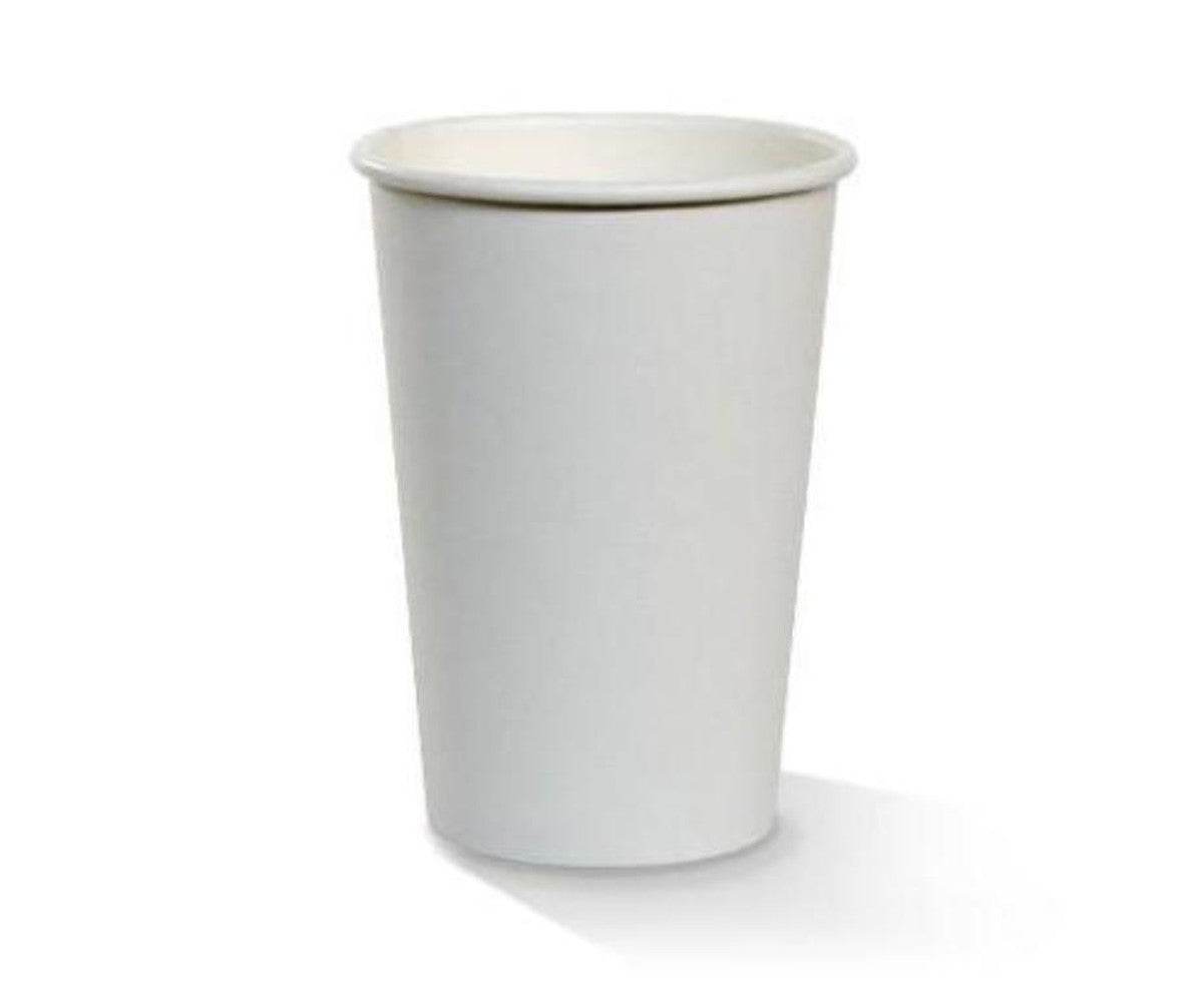10oz PE Coated Single Wall Paper Coffee Cup/White 1000pc