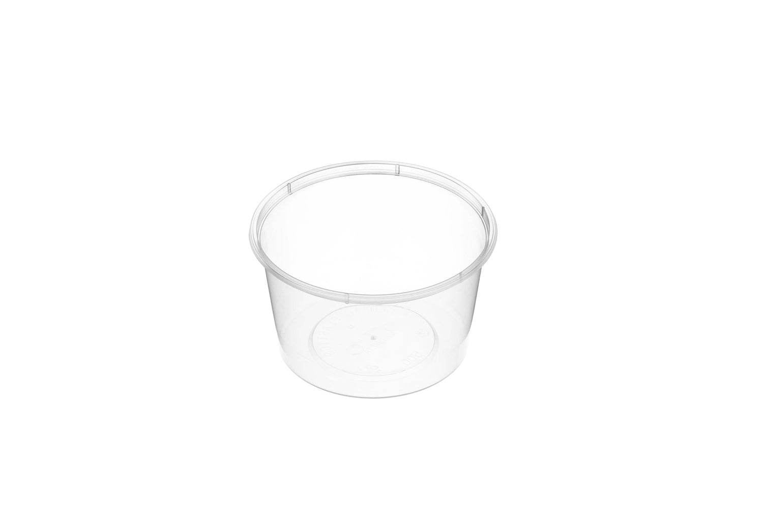 500ml Round Container Natural 500pcs/ctn
