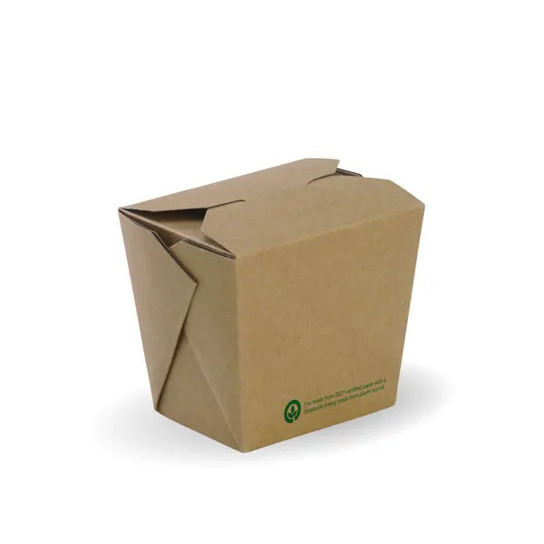 BioPak 480ml / 16oz Noodle Box 500pc
