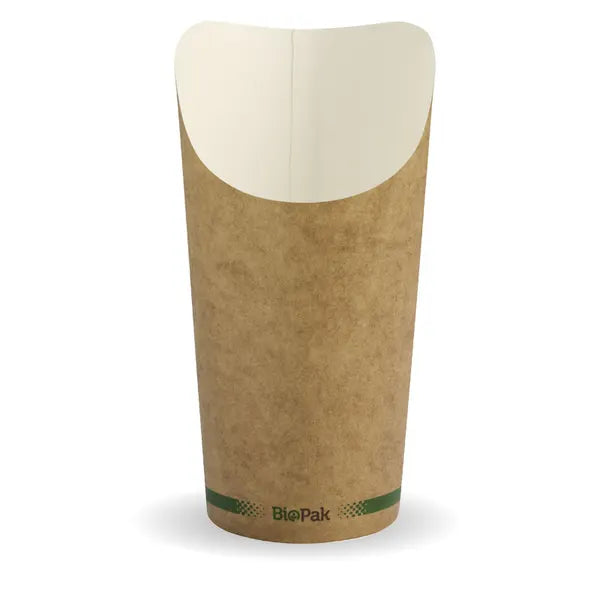BioPak 32oz PLA Large Chip Cup 500pc