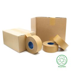 Kraft Fragile Tape 36 Rolls - Printed Warning | Eco Warning Sealing