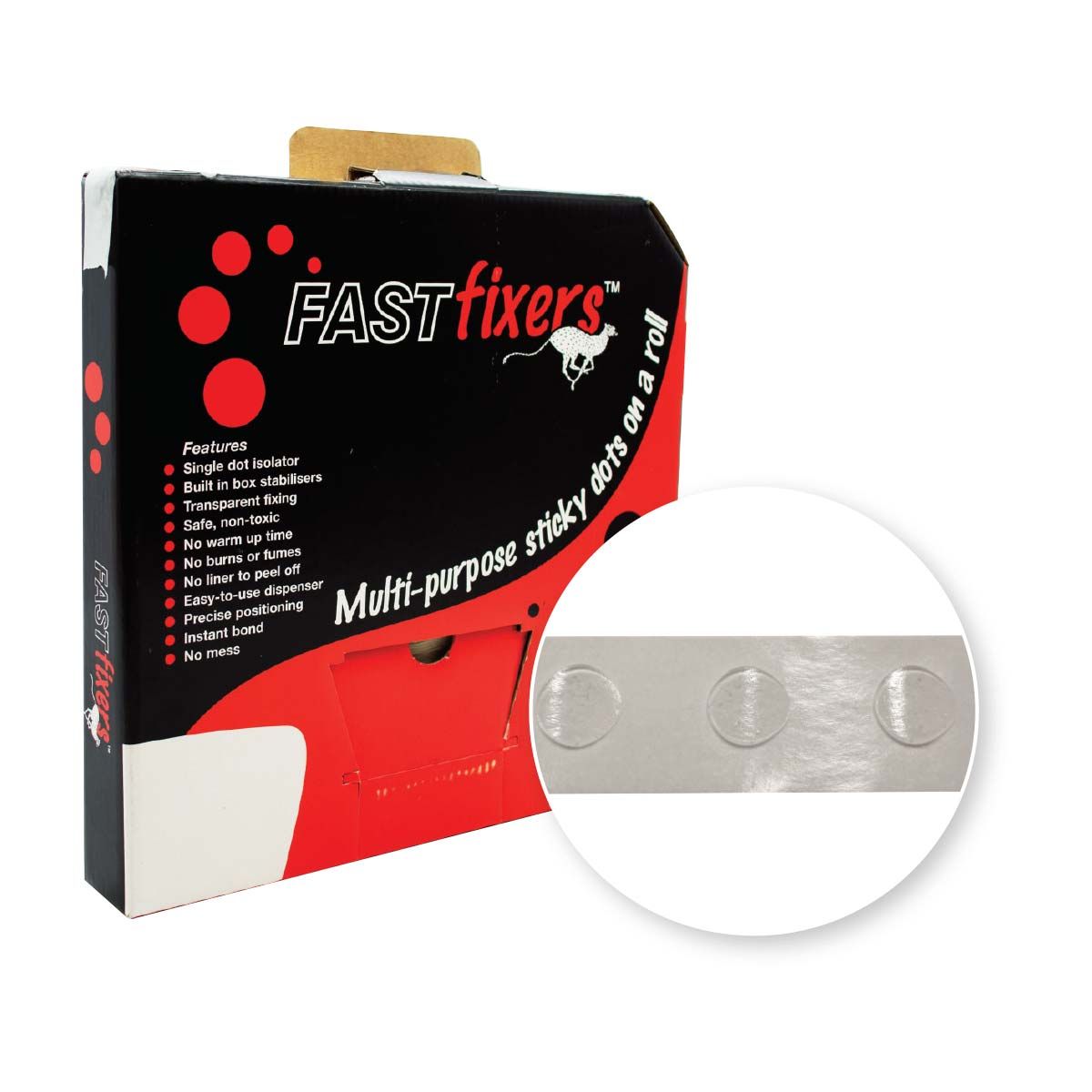 10mm Glue Dots 1 Box - 5000 dots | Mailers and Product Assembly
