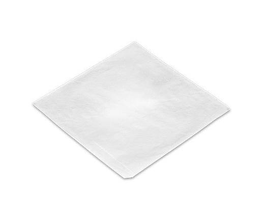 1 Square Flat Bag - White 1000pc/pk