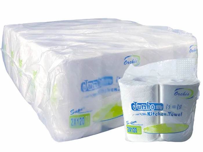 Perforated Jumbo Kitchen Towel 20 Rolls/Pk