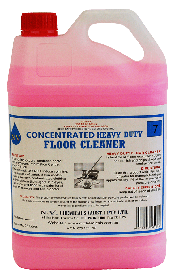 Concentrate Floor Cleaner Heavy Duty Pink 5-20Lt