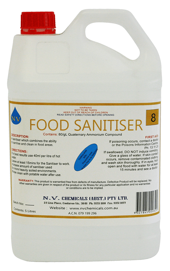 Food Sanitiser 20Lt