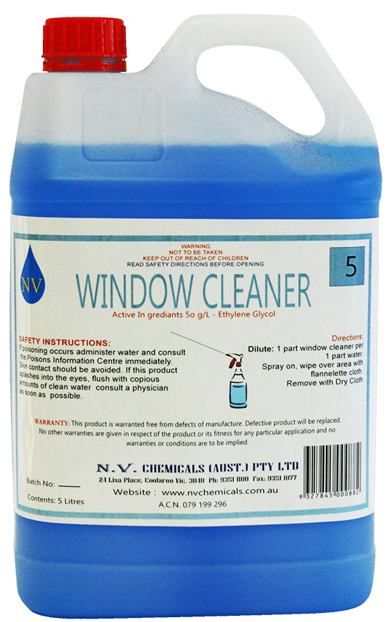 Window & Mirror Cleaner 5Lt