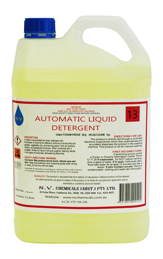 Automatic Dishwashing Liquid 5-20Lt