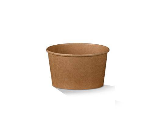 PE Coated Brown Kraft Soup Bowl 8oz 500pc/ctn