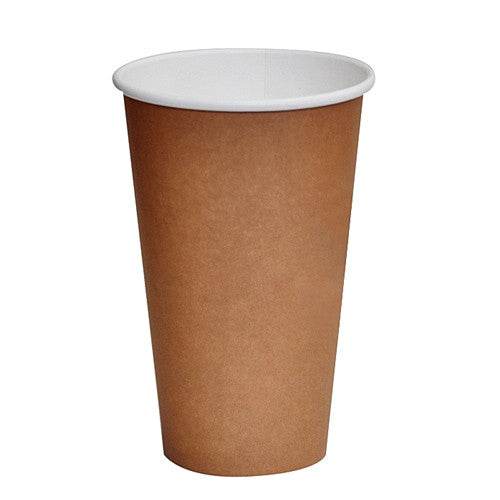 16oz PLA Coated SW Cup/ Brown 1000pc