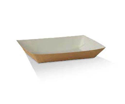 Hot Dog Tray Brown Cardboard 250pc/ctn