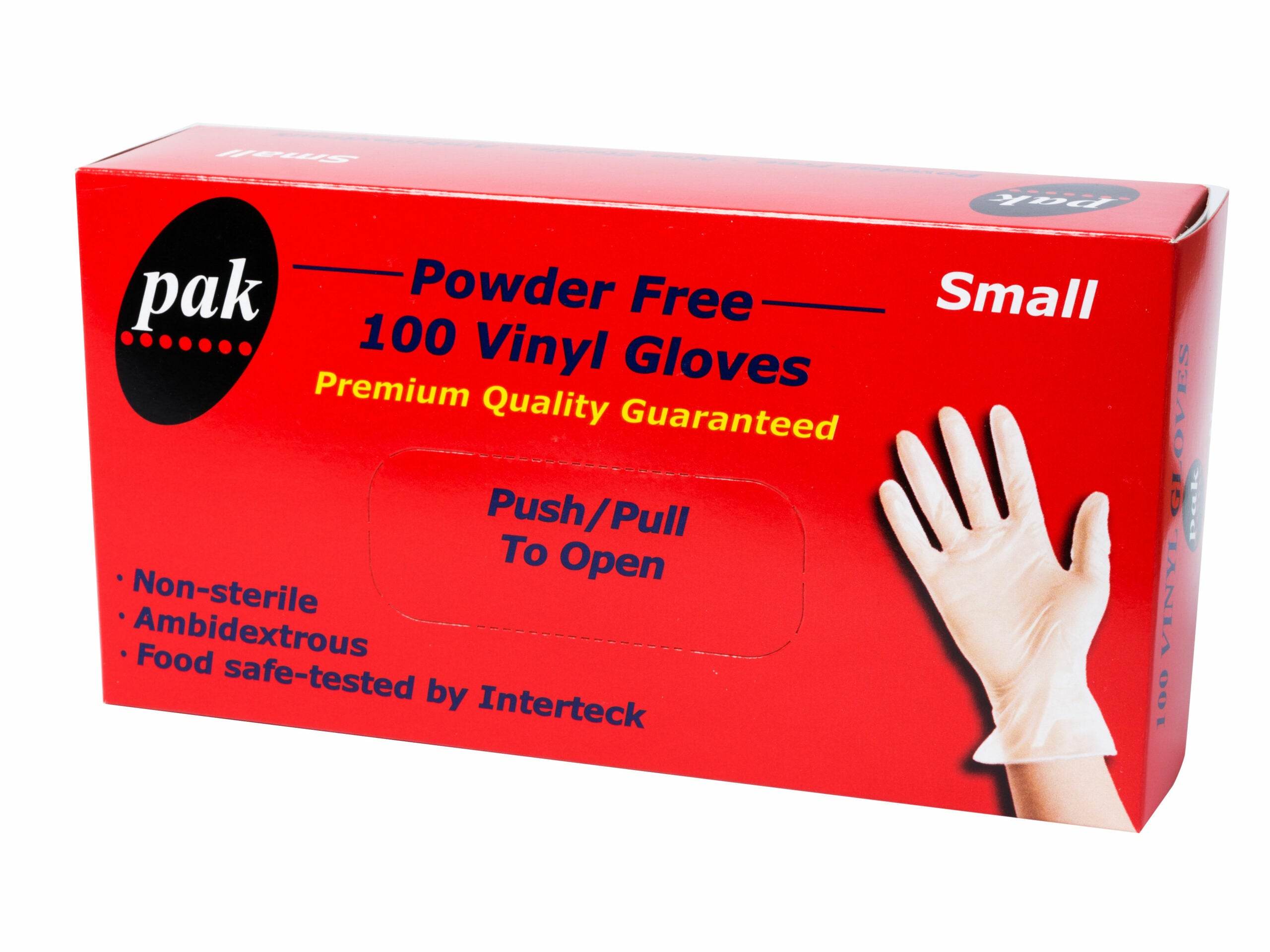 Disposable Vinyl Gloves Powder Free Clear - SMLXL 100-1000pc
