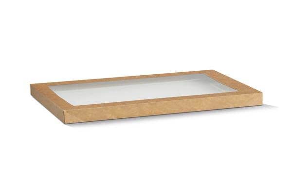 Large Rectangle Catering Tray Lid 100pc/ctn