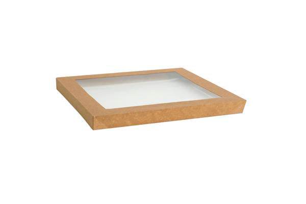 Medium Rectangle Catering Tray Lid 100pc/ctn
