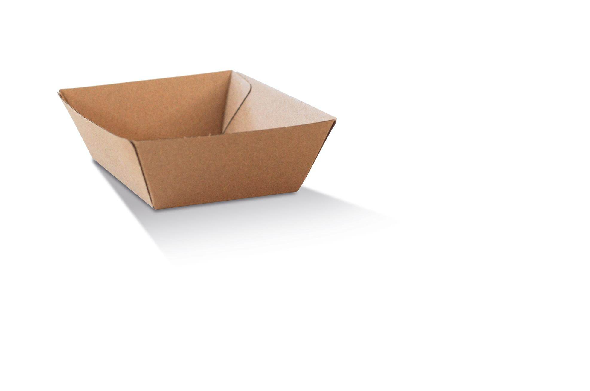 Small Tray Brown Corrugated 500pc/ctn