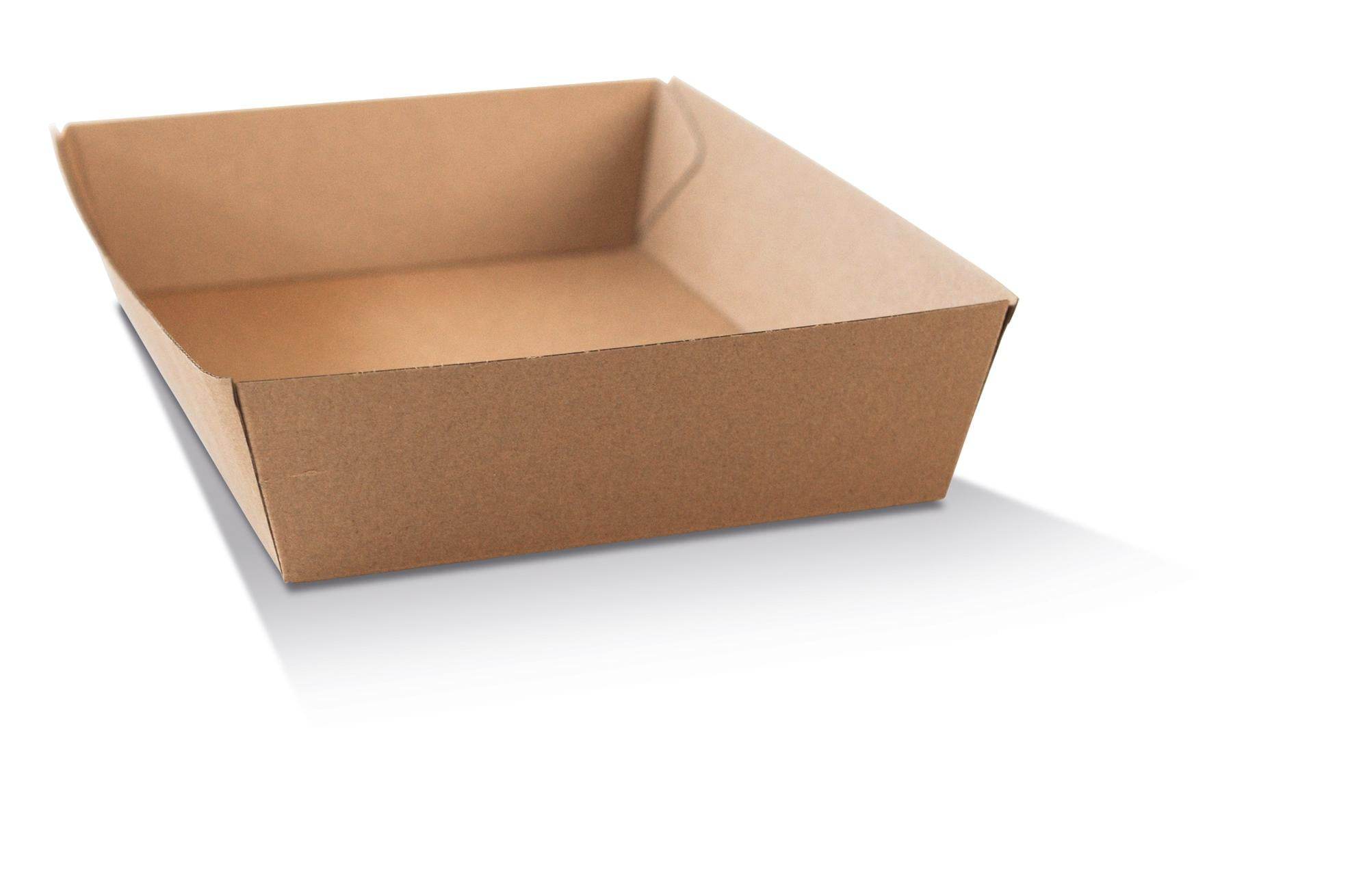 X-Large Tray Brown Corrugated 100pc/ctn