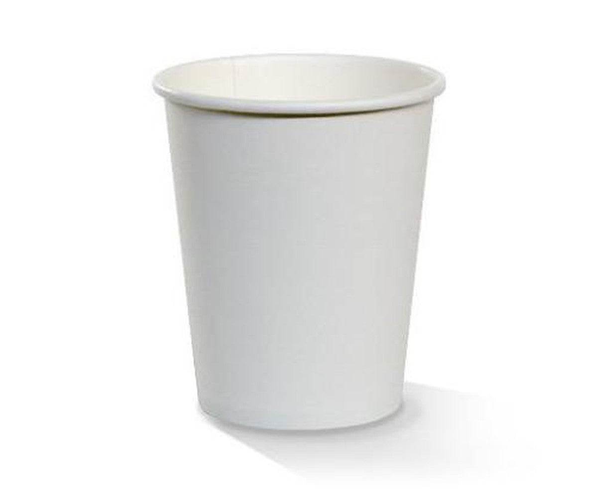 6oz PE Coated Single Wall Paper Coffee Cup/ White 1000pc