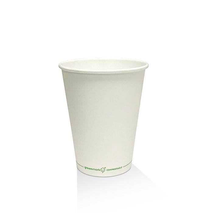 12oz PLA Coated SW Cup/ White 1000pc