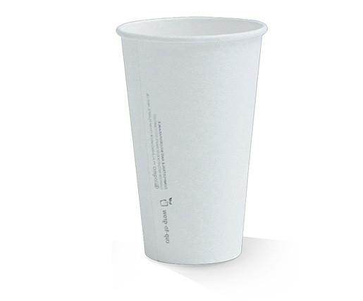 20oz PLA Coated SW Cup/White 1000pc