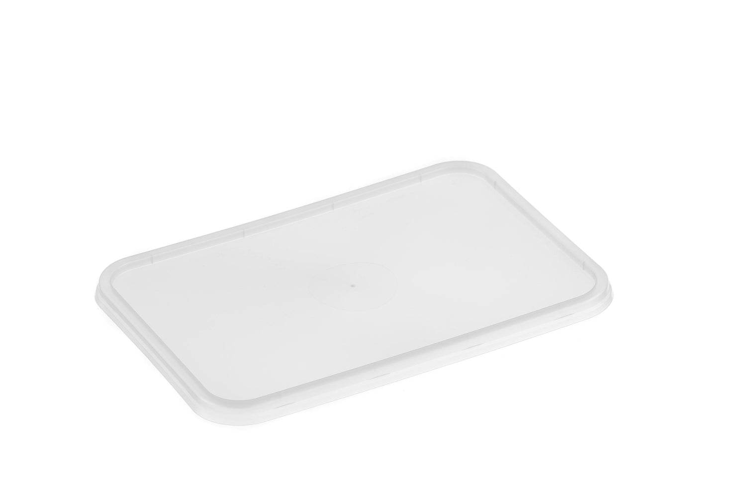Rectangular Clear Lid (Fit REG500-REG1000) 500pcs/ctn