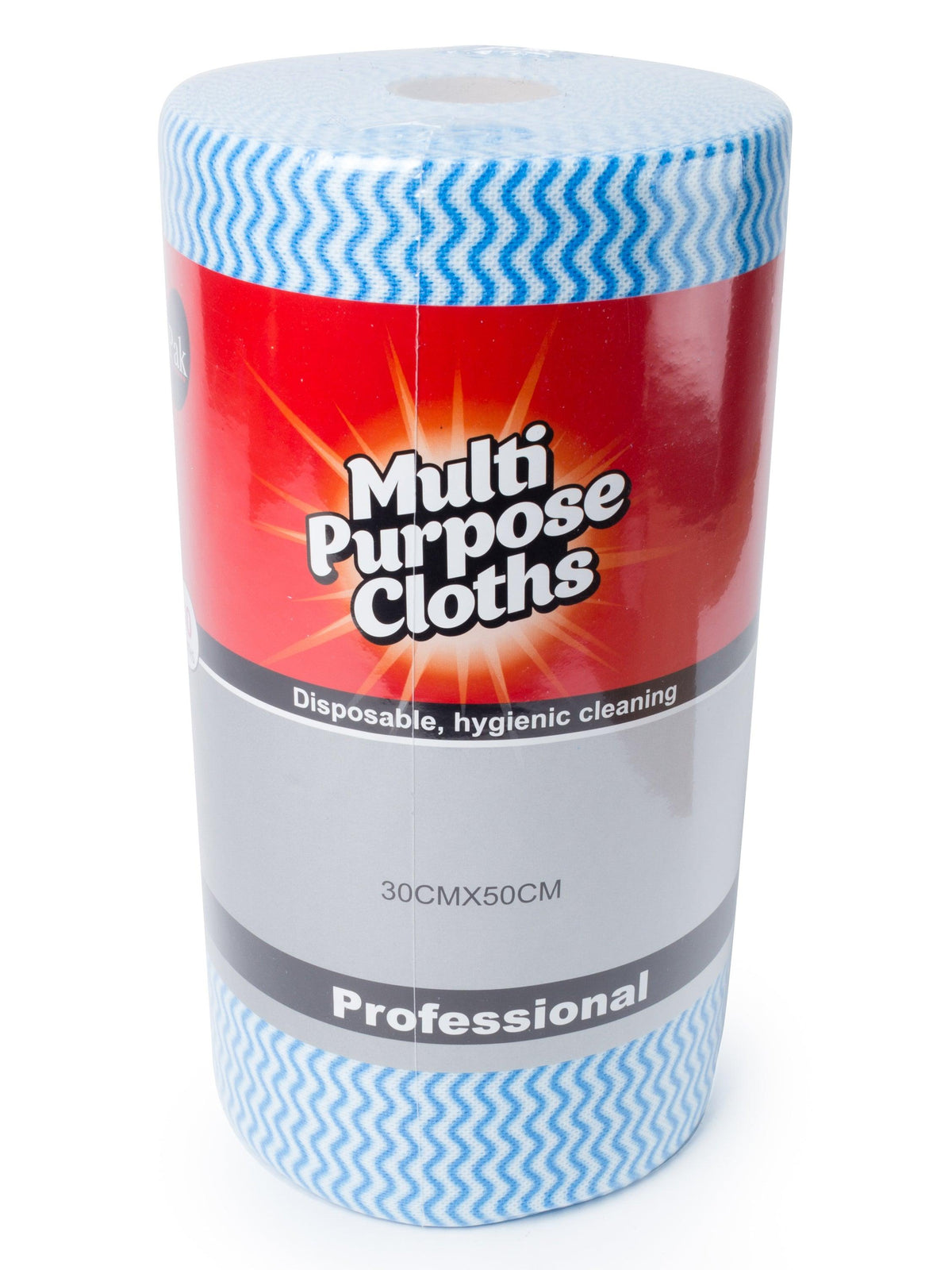 Blue Extra Heavy Duty Multi-Purpose Wipe Roll - 80shts 300 x 500mm