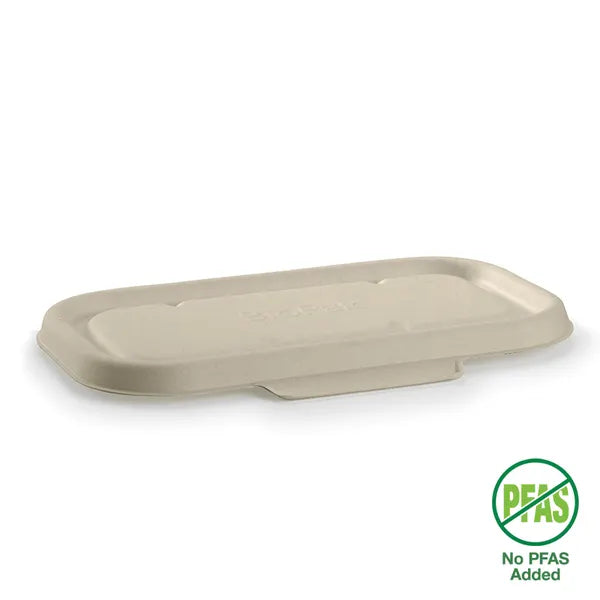 BioPak 750ml & 1000ml Natural Plant Fibre Takeaway Lid 500pc