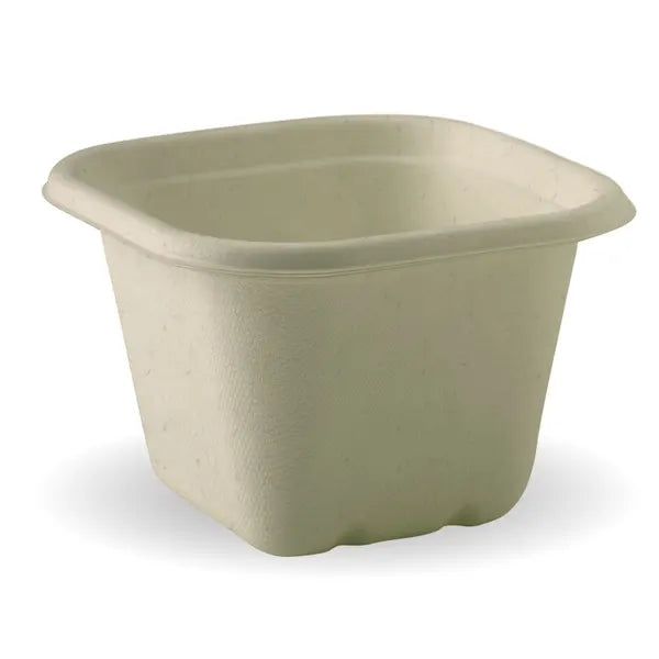 BioPak 630ml Natural Takeaway Base 600pc