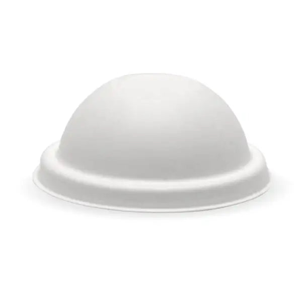 BioPak 8oz Dome Bagasse Ice Cream Lid 1000pc
