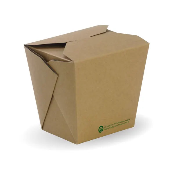 BioPak 960ml / 32oz  Noodle Box 500pc