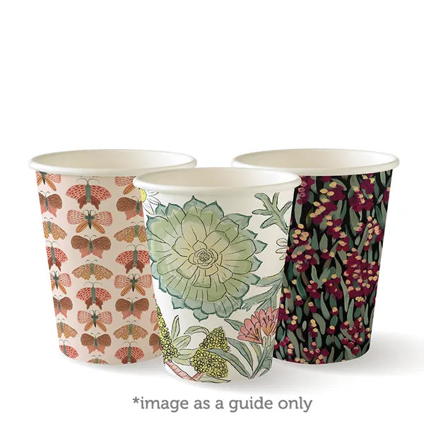 BioPak 280ml / 8oz Art Series Single Wall 1000pc