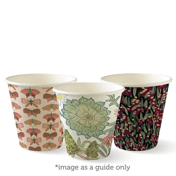 BioPak 280ml/8oz (90mm) Art Series Single Wall 1000pc