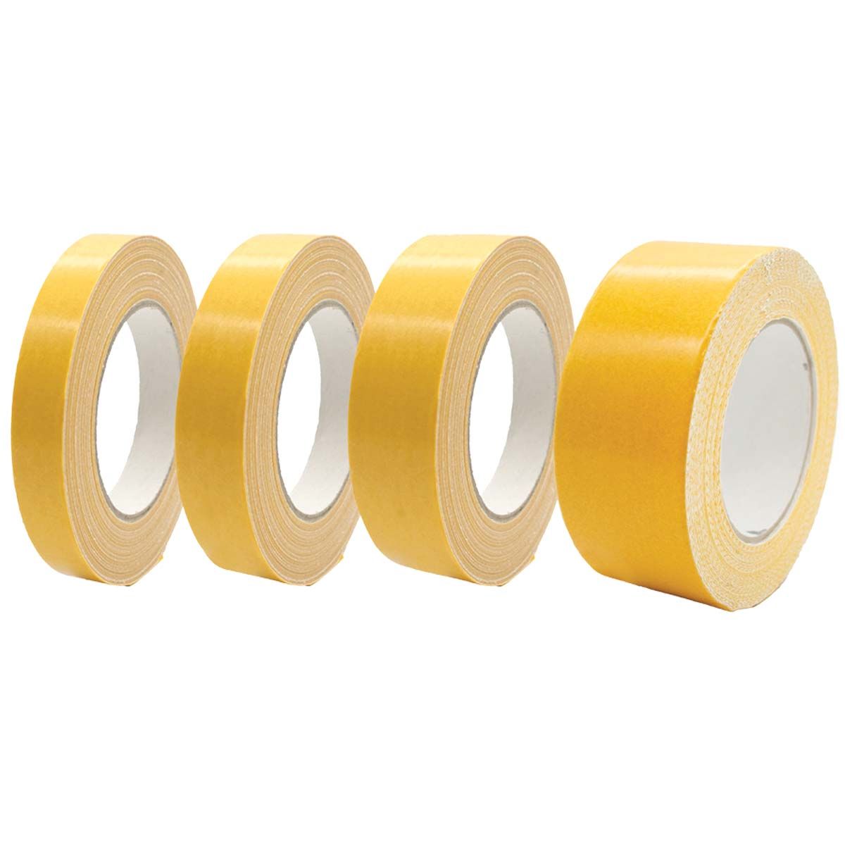 Double Sided Cloth Tape 96 Rolls - Heavy Duty Hold | Permanent Carpet Laying