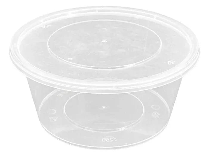 1250ml Clear Round Container Sets 150pcs