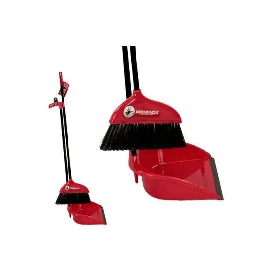 Redback Upright Dust Pan Set