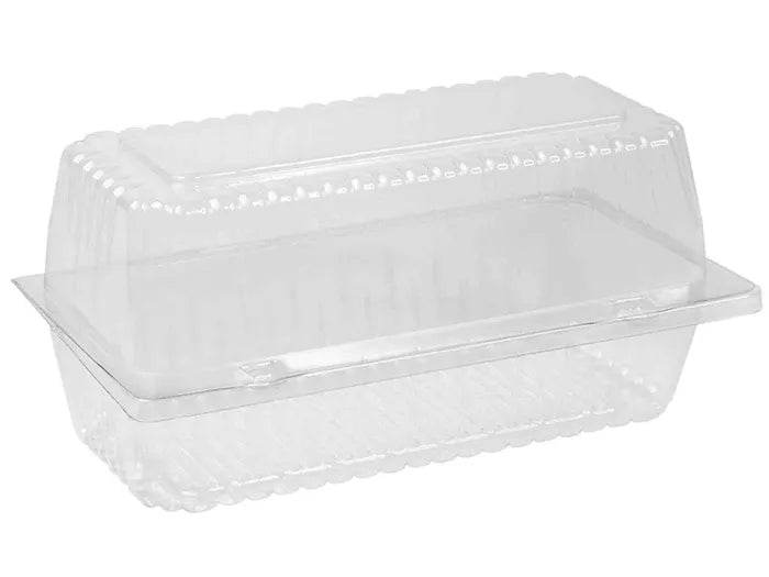 Bar Cake Pack Deep Hinged Container 200pc/ctn