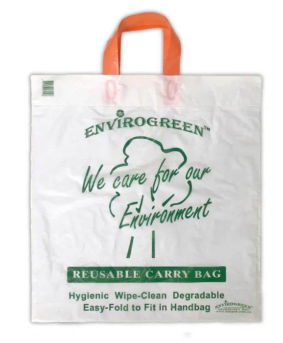 Envirogreen Printed Soft Loop Handle Carry Bag 500pcs