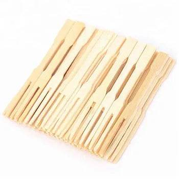 90mm Bamboo Cocktail Fork 2000pc/ctn