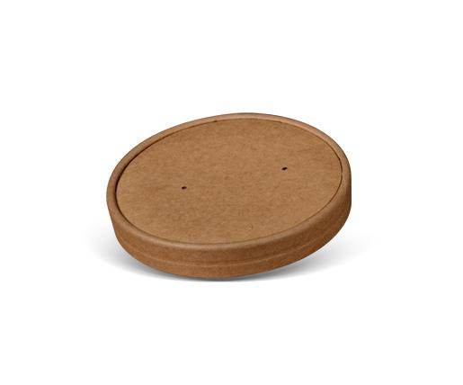 PE Coated Paper Lid 98mm -fit 8/12/16oz Soup Bowl 500pc/ctn