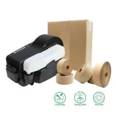 Water Activated Tape 10 Rolls - Eco-Friendly | Secure Sealing