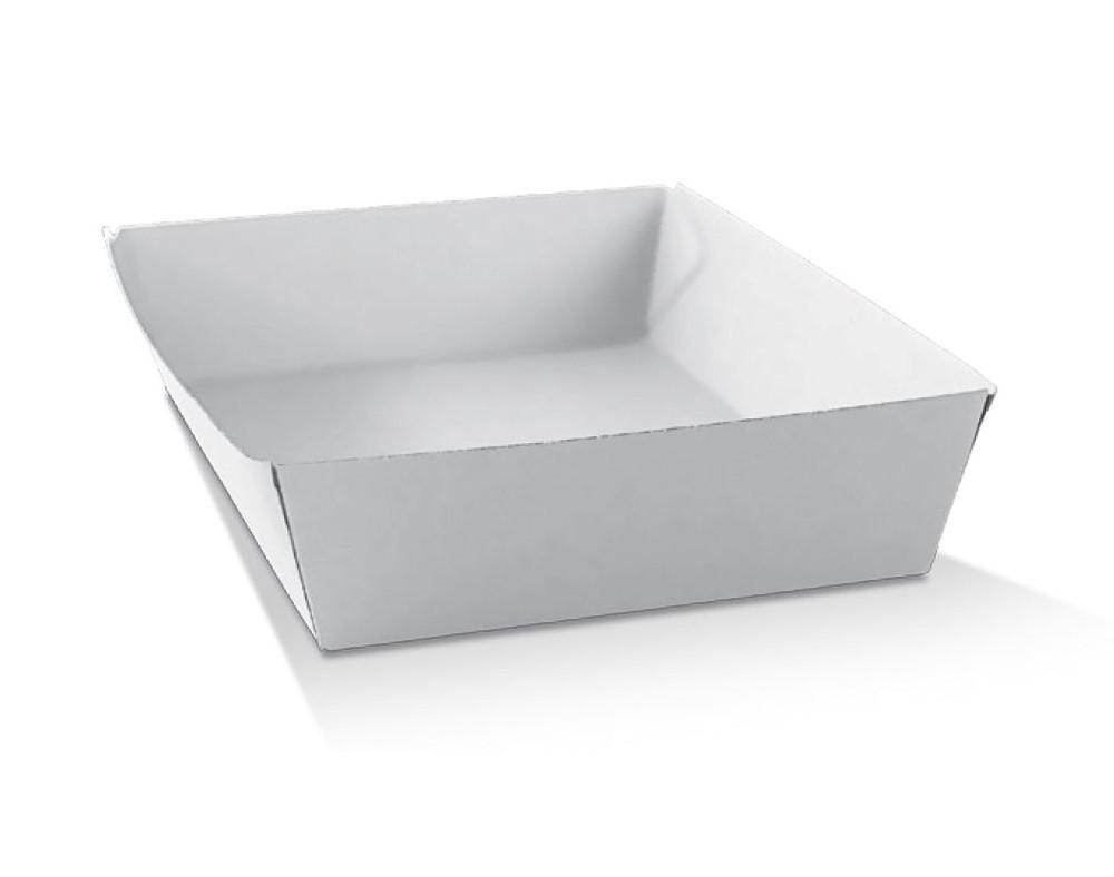 X-Large White Corrugated Tray 100pc/ctn
